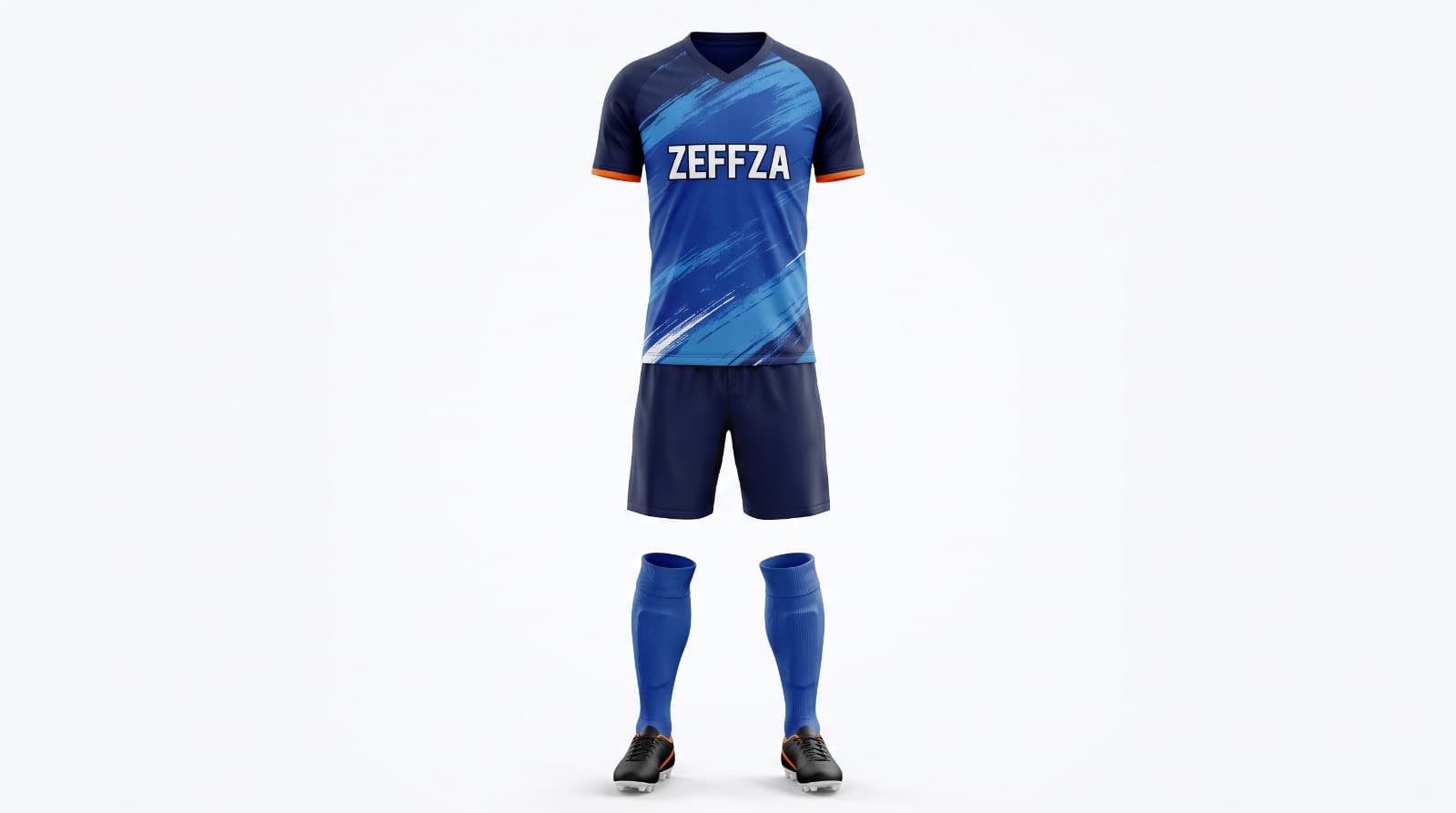 Soccer uniform product shown from another angle against a plain background.